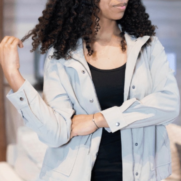 Gray utility jacket - Picture 2 of 2